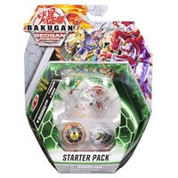 Bakugan Starter 3-Pack - Pyrus Diamond Dragonoid Ultra