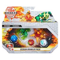 Bakugan Geogan Rising Brawler Pack - Ventus Babadrill Pyrus Stardox