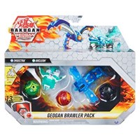 Bakugan Geogan Rising Brawler Pack - Aquos Insectra Haos Arcleon