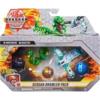 Bakugan Geogan Rising Brawler Pack - Ventus Montrapod Haos Insectra