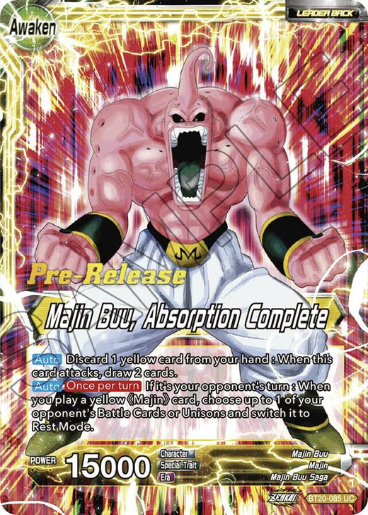 Majin Buu // Majin Buu, Absorption Complete BT20-085 Uncommon