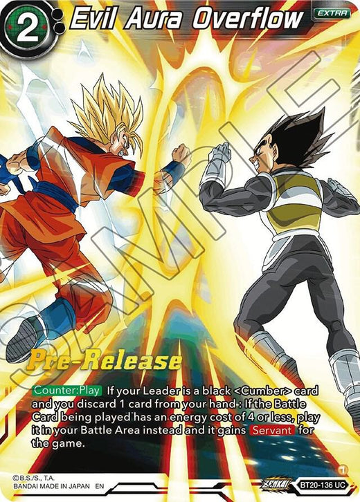 Evil Aura Overflow BT20-136 Uncommon