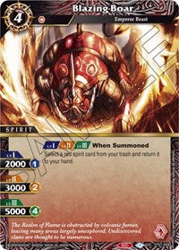 Blazing Boar | Starter Deck 01: Dragon Onslaught | Uncommon | Normal | #ST01-008