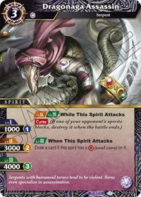 Dragonaga Assassin | Starter Deck 02: Call of the Curse | Rare | Normal | #ST02-002