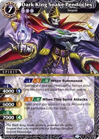 Dark King Snake Pendocles | Starter Deck 02: Call of the Curse | X Rare | Holofoil | #ST02-001