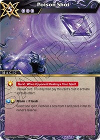 Poison Shot | Starter Deck 02: Call of the Curse | Rare | Normal | #ST02-014
