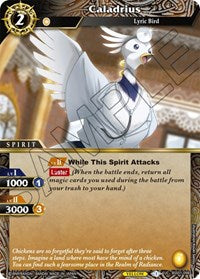Caladrius | Dawn of History | Uncommon | Normal | #BSS01-098