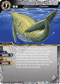 Seabeast Dugong | Starter Deck 03: Aegis of the Machine | Common | Normal | #ST03-009