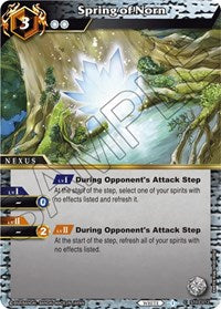 Spring of Norn | Starter Deck 03: Aegis of the Machine | Common | Normal | #ST03-012