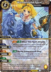 Wonderland Alice | Dawn of History | X Rare | Holofoil | #BSS01-091