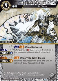 Iceblader Brigid | Starter Deck 03: Aegis of the Machine | Rare | Normal | #ST03-010