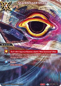 Starblessed Draw (SPR) | Dawn of History | Special Rare | Holofoil | #BSS01-118