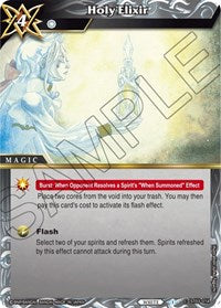 Holy Elixir | Starter Deck 03: Aegis of the Machine | Common | Normal | #ST03-014