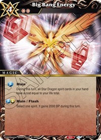 Big Bang Energy | Dawn of History | Rare | Normal | #BSS01-117