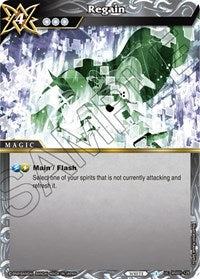 Regain | Dawn of History | Uncommon | Normal | #BSS01-128