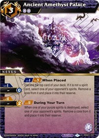 Ancient Amethyst Palace | Dawn of History | Common | Holofoil | #BSS01-107