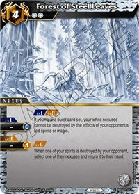 Forest of Steel Leaves | Dawn of History | Common | Holofoil | #BSS01-112