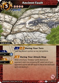 Ancient Fault | Dawn of History | Uncommon | Normal | #BSS01-102