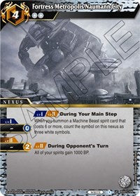 Fortress Metropolis Naumann City | Dawn of History | Uncommon | Normal | #BSS01-109