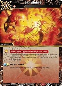 Landmine (Promotion Pack 2) | Battle Spirits Saga Promo Cards | Common | Holofoil | #ST01-015