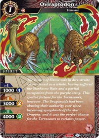 Oviraptodon (Launch Event Finalist Set) | Launch & Event Promos | Common | Holofoil | #BSS01-010