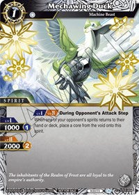 Mechawing Duck (Launch Event Finalist Set) | Launch & Event Promos | Common | Holofoil | #ST03-004