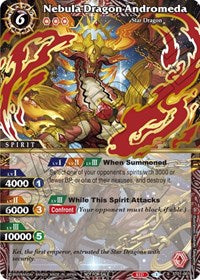 Nebula Dragon Andromeda (Launch Event Finalist Set) | Launch & Event Promos | X Rare | Holofoil | #ST01-001