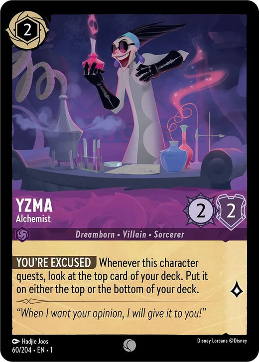 Yzma - Alchemist 60/204 Common