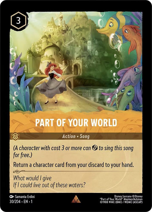 Part of Your World 30/204 Rare