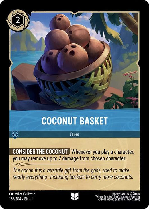 Coconut Basket 166/204 Uncommon