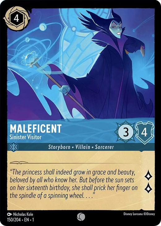 Maleficent - Sinister Visitor 150/204 Common
