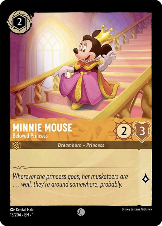 Minnie Mouse - Beloved Princess 13/204 Common