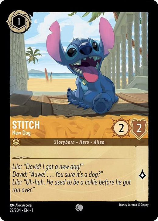 Stitch - New Dog 22/204 Common