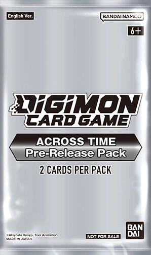Digimon Card Game: Across Time Pre-Release Cards