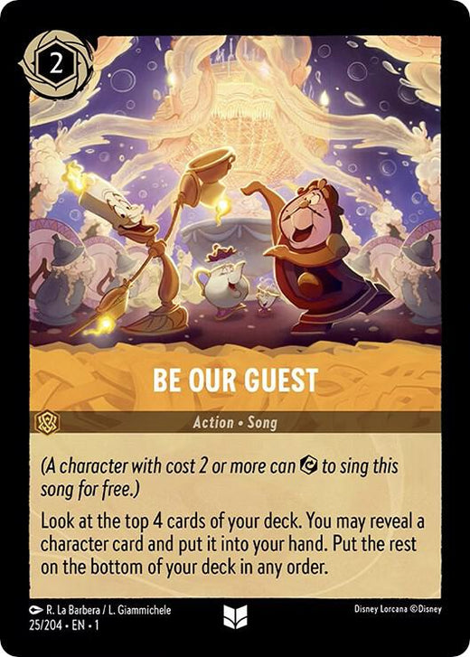 Be Our Guest 25/204 Uncommon
