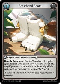 Beastbond Boots | Dawn of Ashes 1st Edition | Uncommon | Normal | #023