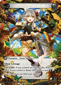 Silvie, With the Pack (CUR) | Dawn of Ashes 1st Edition | Collector Ultra Rare | Unspecified | #011