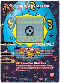 Where Stars Are Born (Tamagotchi) | Battle Spirits Saga Promo Cards | Promo | Holofoil | #BSS01-103