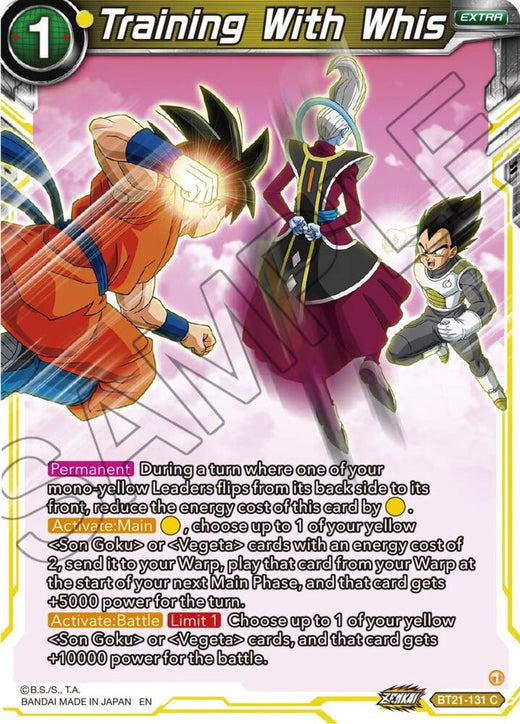 Training With Whis BT21-131 Common