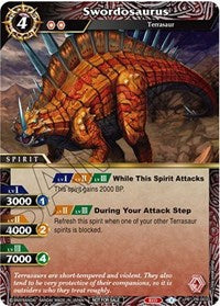 Swordosaurus | Battle Spirits Saga Promo Cards | Promo | Normal | #PR-003