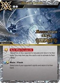 Dream Bomb (Judge Pack Vol. 1) | Battle Spirits Saga Promo Cards | Promo | Holofoil | #ST03-015