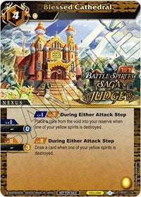 Blessed Cathedral (Judge Pack Vol. 1) | Battle Spirits Saga Promo Cards | Promo | Holofoil | #BSS01-114