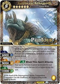 Godbeast Behemoth (X Rare Special Pack Vol. 1) | Battle Spirits Saga Promo Cards | Promo | Holofoil | #BSS01-083