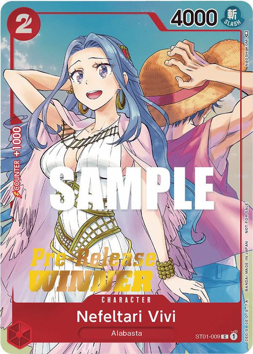 Nefeltari Vivi (OP-03 Pre-Release Tournament) [Winner] ST01-009 PR Foil