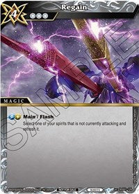 Regain (Championship Pack 2023 Vol. 1) | Battle Spirits Saga Promo Cards | Promo | Holofoil | #BSS01-128