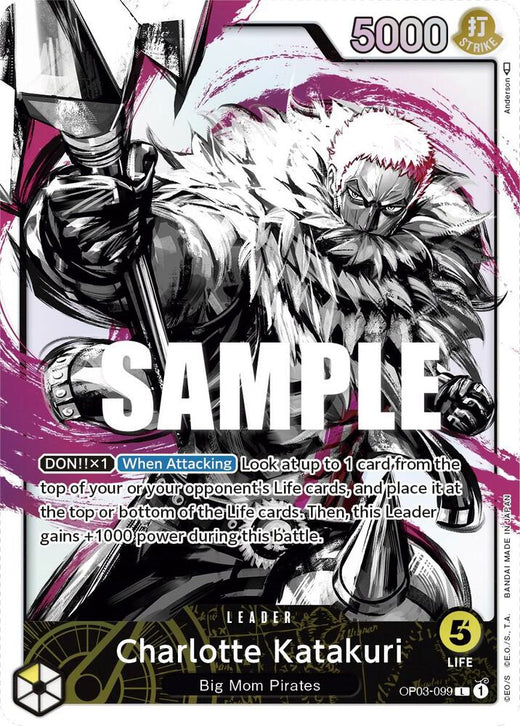 Charlotte Katakuri (099) (Alternate Art) OP03-099 L Foil
