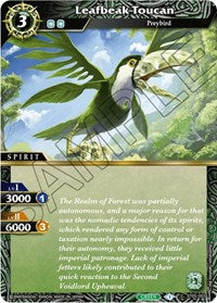 Leafbeak Toucan | Starter Deck 05: Verdant Wings | Common | Normal | #ST05-003