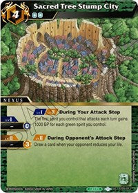 Sacred Tree Stump City | Starter Deck 05: Verdant Wings | Uncommon | Normal | #ST05-012