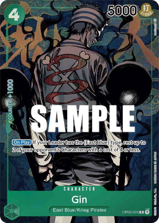 Gin (Alternate Art) OP03-024 R Foil
