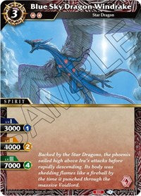 Blue Sky Dragon Windrake | False Gods | Common | Normal | #BSS02-008